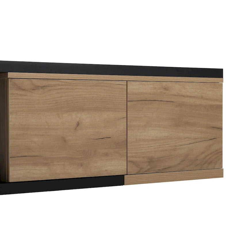 Table basse multifonctionnelle avec rangement dissimulé et 2 tiroirs