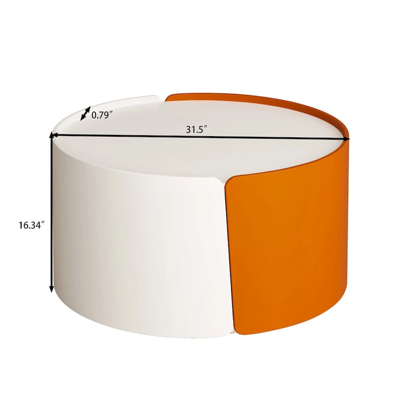 Tables basses — Tables rondes et guéridons ; incluant des tables d'appoint de style moderne dotées de plateaux coulissants extensibles