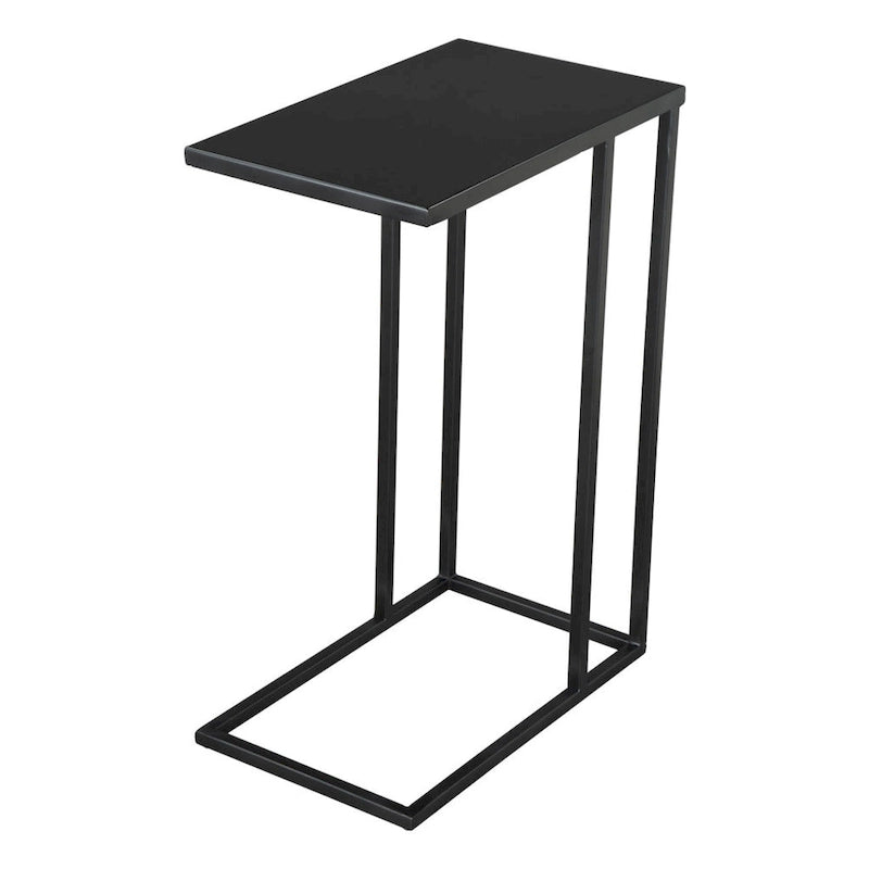 24 Table d'appoint abstraite en fer noir - 17' X '23.6' X '11