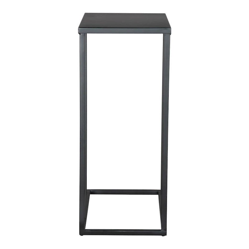24 Table d'appoint abstraite en fer noir - 17' X '23.6' X '11