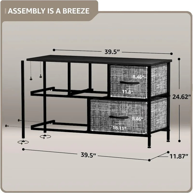 Commode à 5 tiroirs Meuble de rangement pour la maison, la chambre