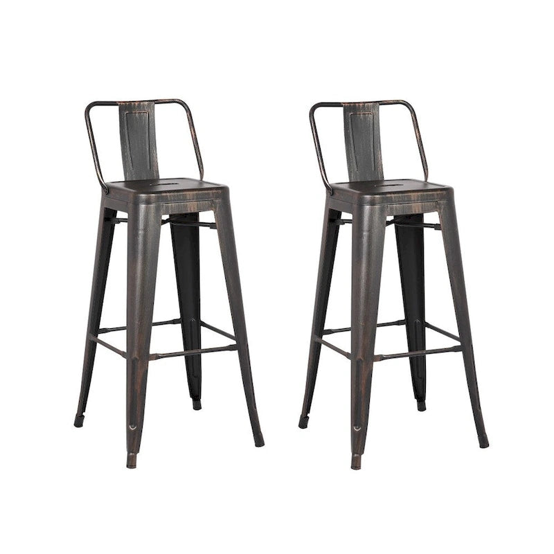 Tabouret de bar en métal de 24 pouces