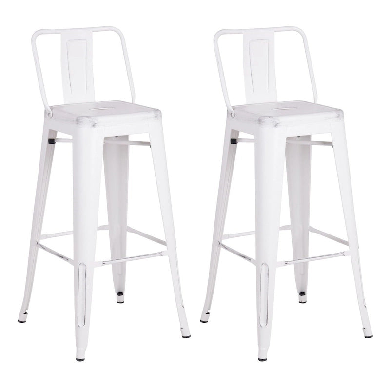 Tabouret de bar en métal de 24 pouces