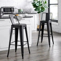 Tabouret de bar en métal de 24 pouces