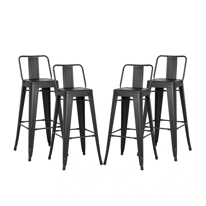 Tabouret de bar en métal de 24 pouces