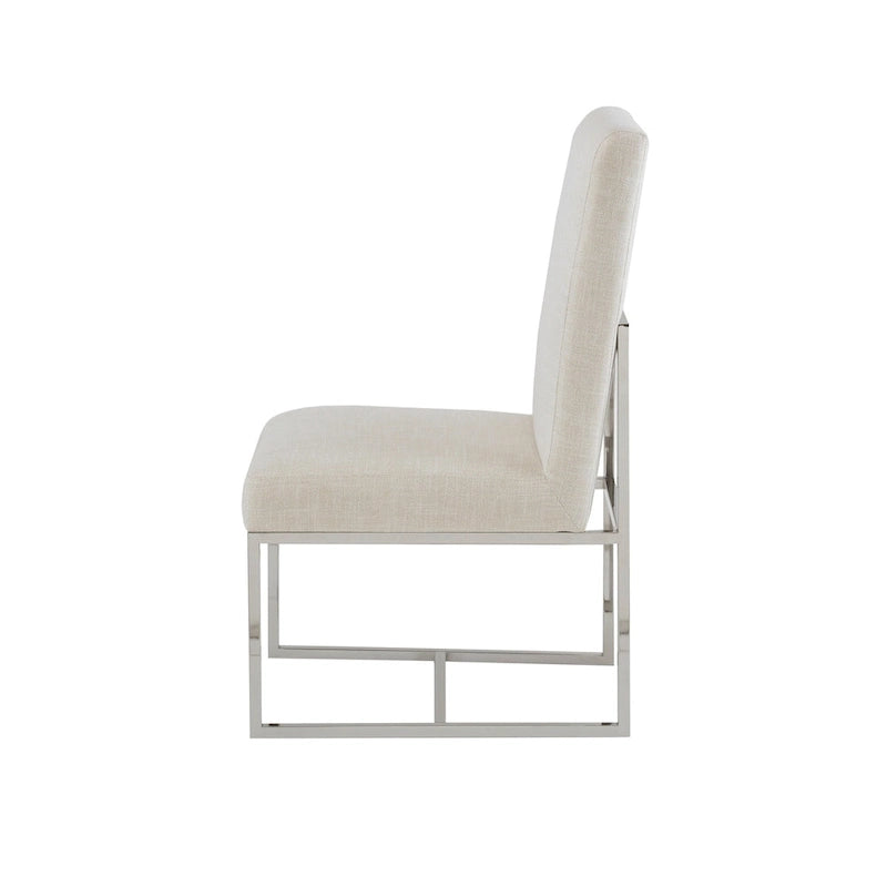 Chaise de salle à manger naturelle (Lot de 2)