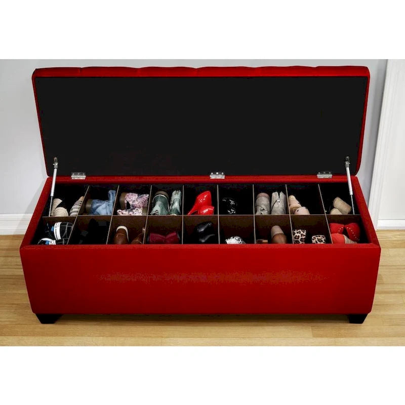 The Sole Secret Shoe Storage Bench - Candice Berry