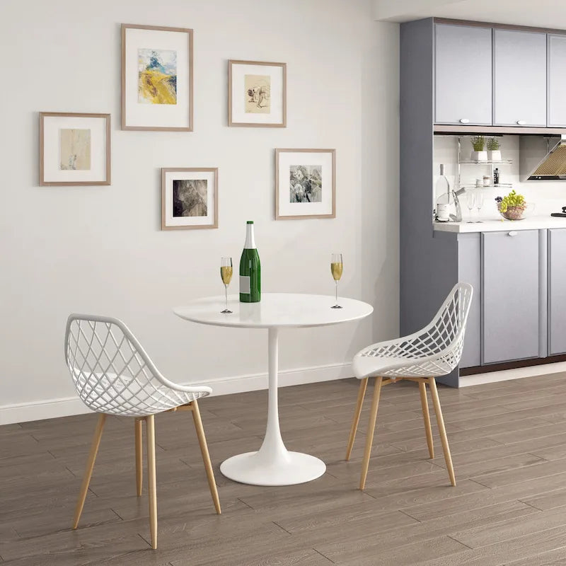 Table de café mi-siècle moderne de 31,5 pouces