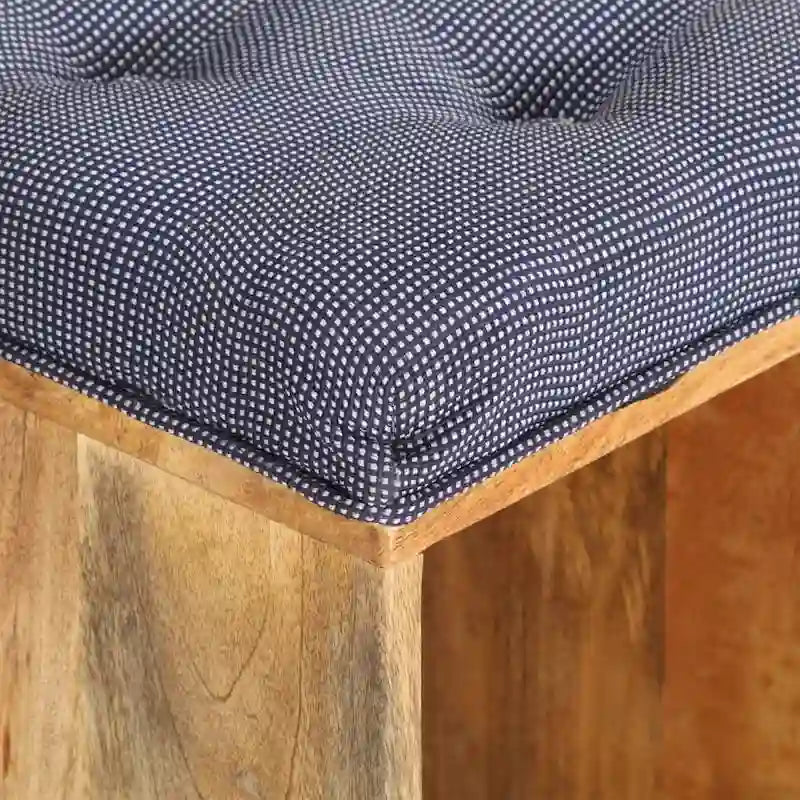 Banc d'entrée 100x35x47 cm Bois de manguier massif