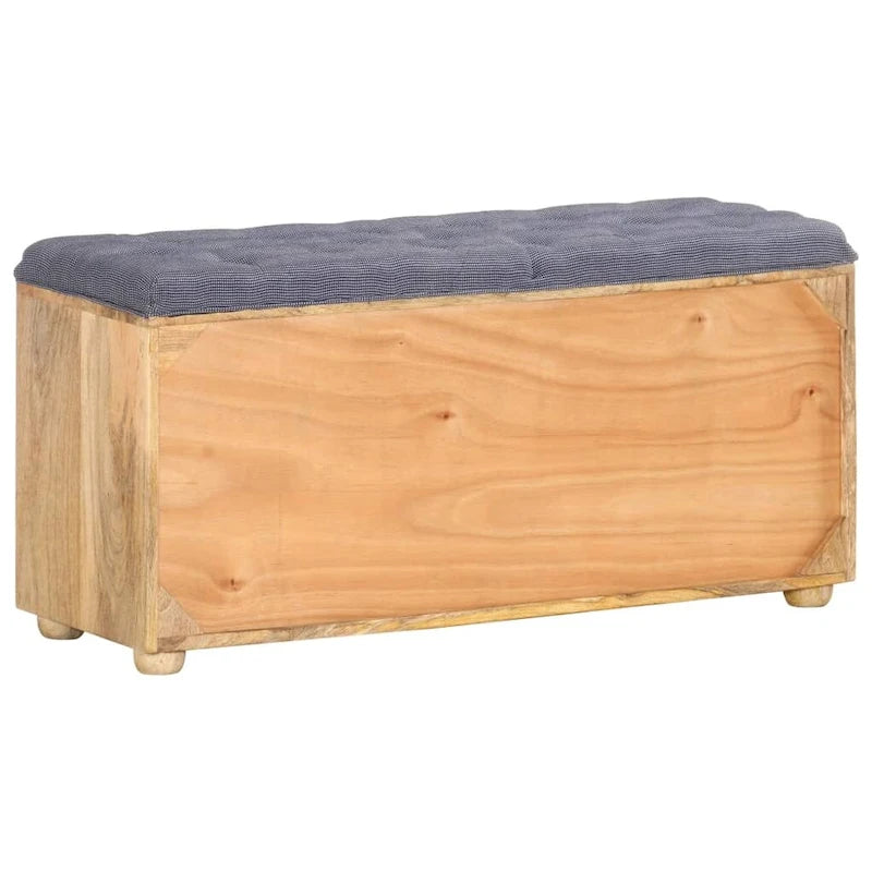 Banc d'entrée 100x35x47 cm Bois de manguier massif