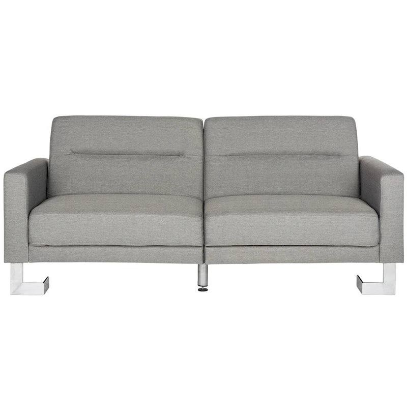 Canapé-lit deux-en-un moderne et pliable, beige