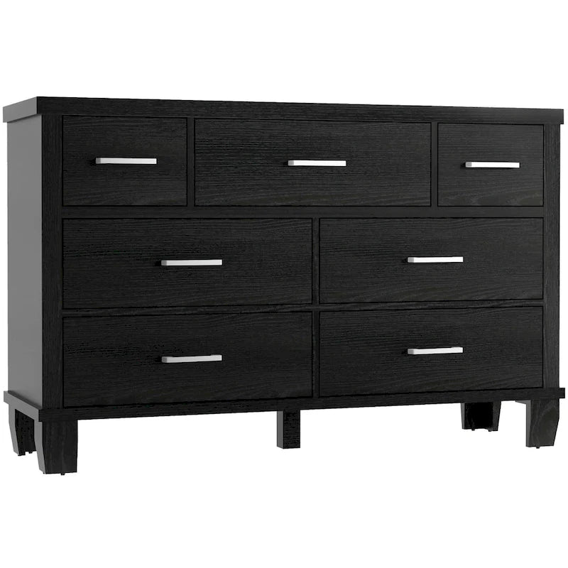 Commode vintage 6/7 tiroirs pour chambre à coucher