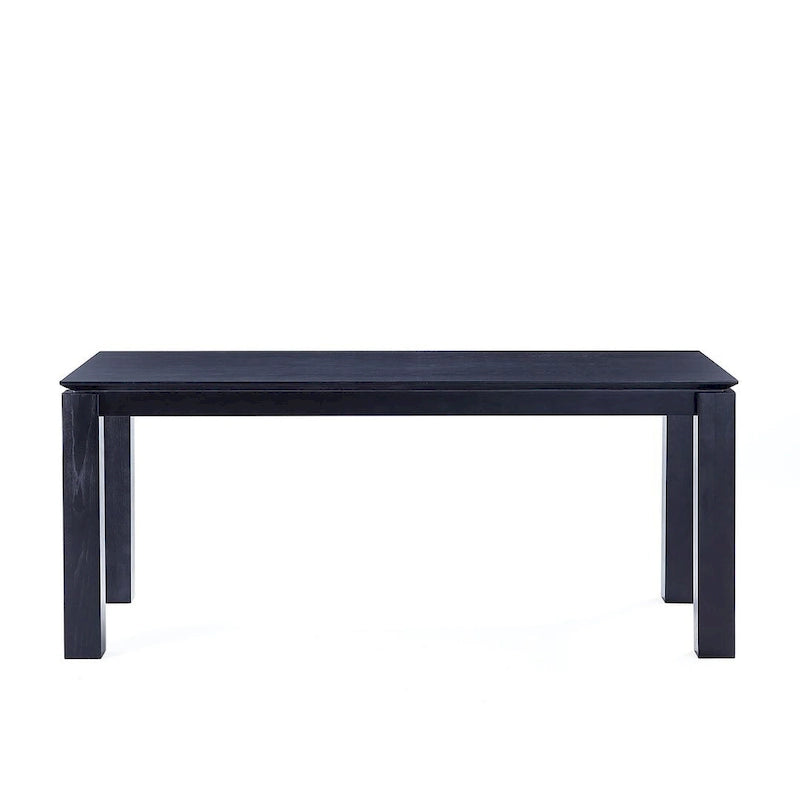 Table de salle à manger moderne en bois massif de 180 cm