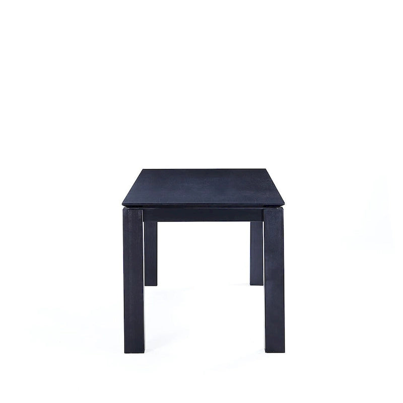 Table de salle à manger moderne en bois massif de 180 cm