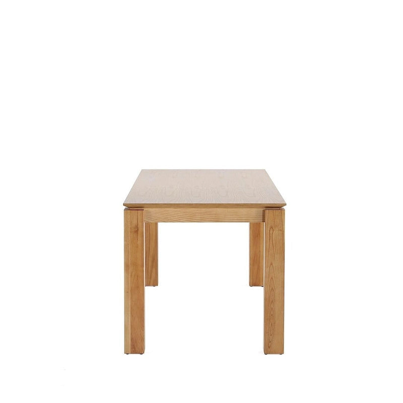 Table de salle à manger moderne en bois massif de 180 cm