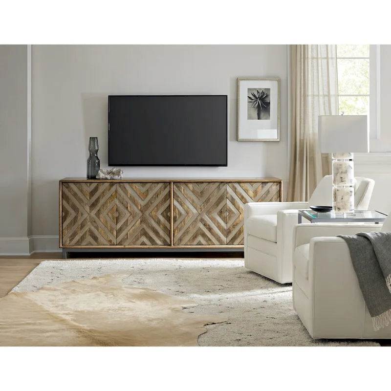Meuble TV à quatre portes - 86 L x 30 H x 18 P