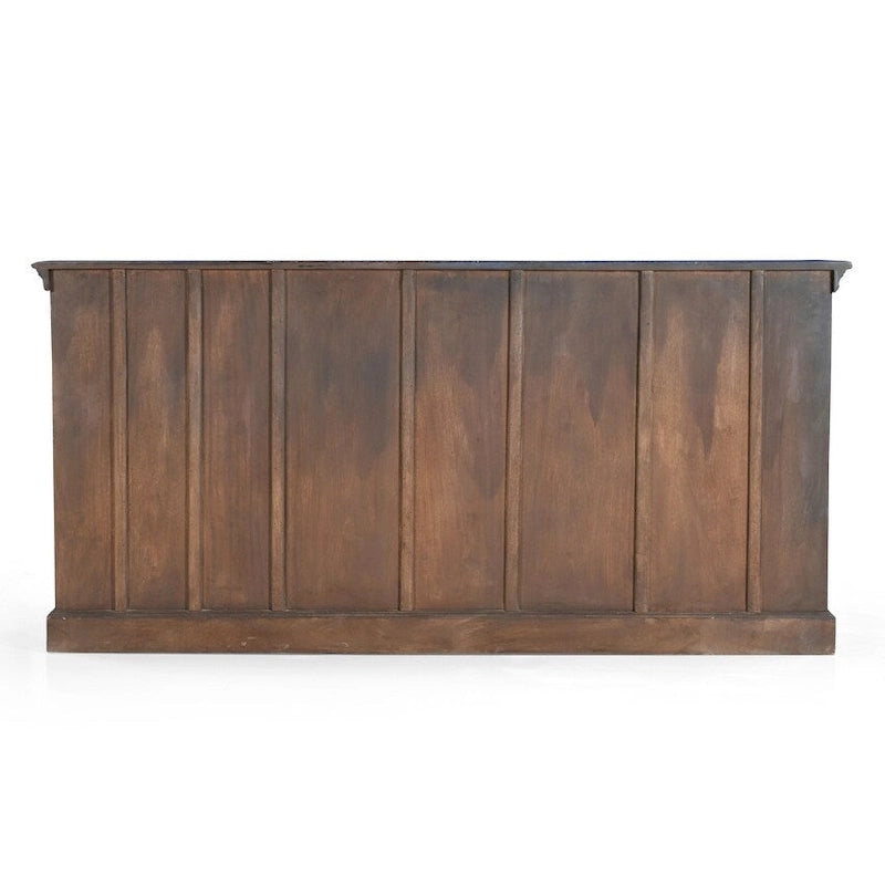 Buffet de salle à manger en bois bleu 72 po